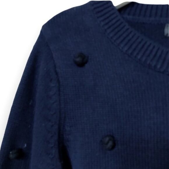 Banana Republic Blue Cotton-Blend Sweater size S - Picture 5 of 8